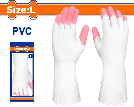 Wadfow PVC Gloves WVG932L Size L