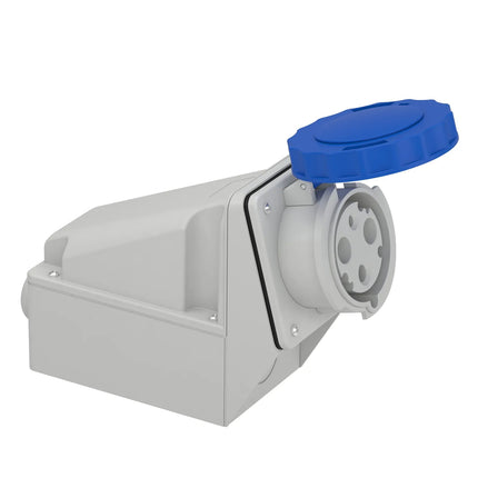 سوكت صناعي ثلاثي 63 امبير جداري