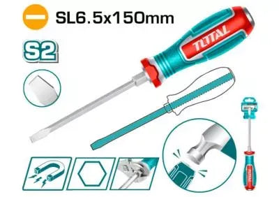 TOTAL TGTSL6150 Slotted Screwdriver