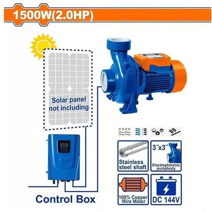 ماطور ماء خنزيرة  3 انج ×2 حصان طاقة شمسي وادفو | WWPCDC051