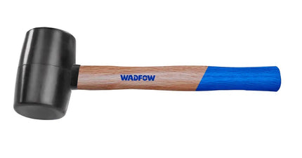 WADFOW Rubber Hammer 8oz Hardwood Handle