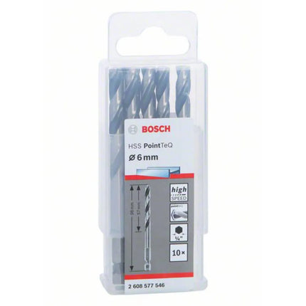 Bosch PointTeQ 10-piece Drill Bit Set