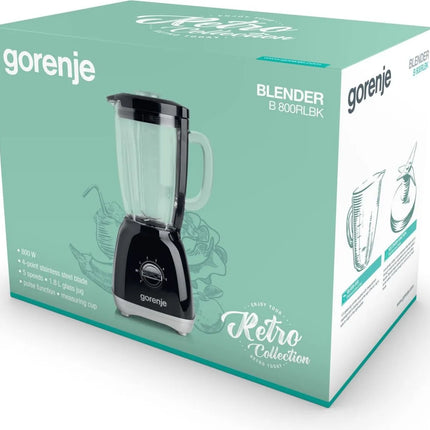 خلاط جوريني B800RLBK مع إبريق زجاجي