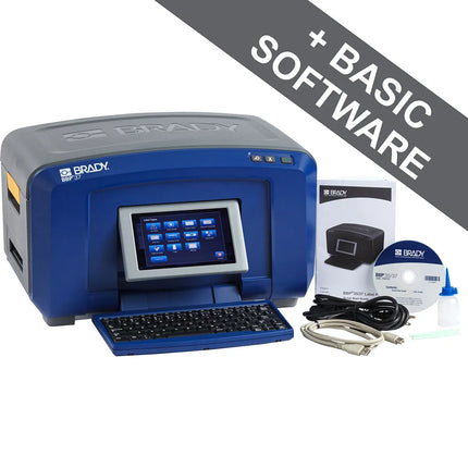 طابعة برادي BBP37 متعددة الألوان والمقص | إصدارات QWERTZ وAZERTY