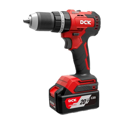 DCK Cordless Brushless Driver/Hammer Drill Kit 4.0Ah ×2 with Charger | KDJZ2050i TYPE EM