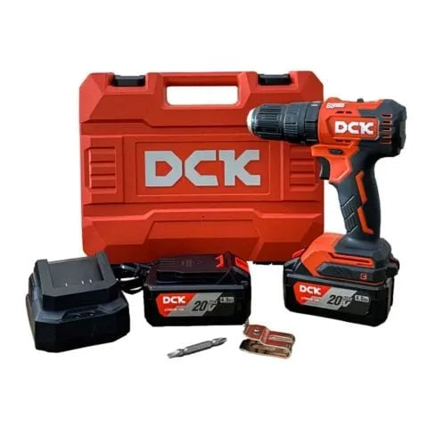 DCK Cordless Brushless Driver/Hammer Drill Kit 4.0Ah ×2 with Charger | KDJZ2050i TYPE EM