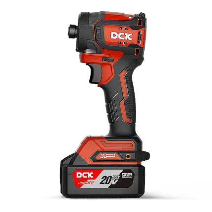 KDKIT29(TYPE EK) | بكج دريل لقمة 358 نيوتن + دريل امباكت 208 نيوتن مع بطاريتين 4 امبير وشاحن سريع جدا مع علبة بوكس ضد الكسر