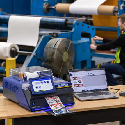 طابعة ملصقات نافثة للحبر بالألوان بريدي | J7300