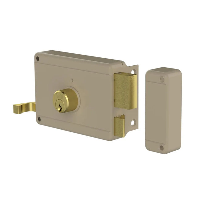 Yale Mechanical Rim Lock Right Hand Double Cylinder | 63000601