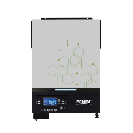 موتوما محوّل طاقة شمسي هجيني Axpert VM III Twin بقدرة 6 كيلو‑واط مع مخرجين مزدوجين | نظام 48 فولت