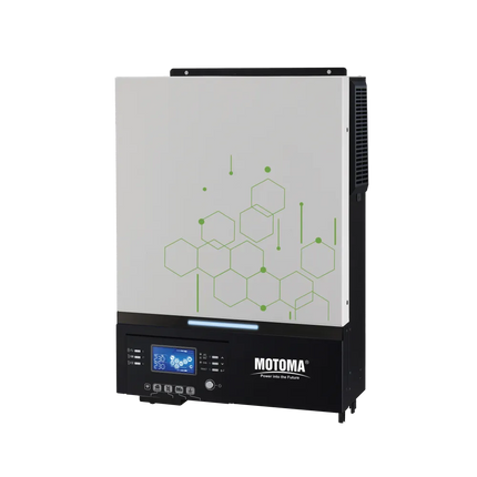 موتوما محوّل طاقة شمسي هجيني Axpert VM III Twin بقدرة 6 كيلو‑واط مع مخرجين مزدوجين | نظام 48 فولت