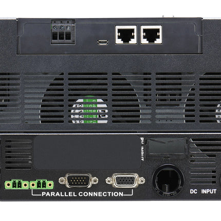 موتوما محوّل شمسي هجيني Axpert King IV Twin بقدرة 6 كيلو‑واط مع مخرجين مزدوجين | نظام 48 فولت