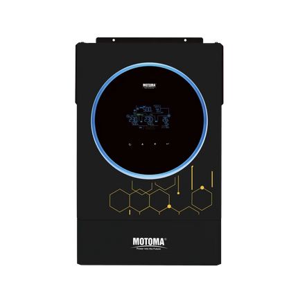 موتوما محوّل شمسي هجيني Axpert King IV Twin بقدرة 6 كيلو‑واط مع مخرجين مزدوجين | نظام 48 فولت