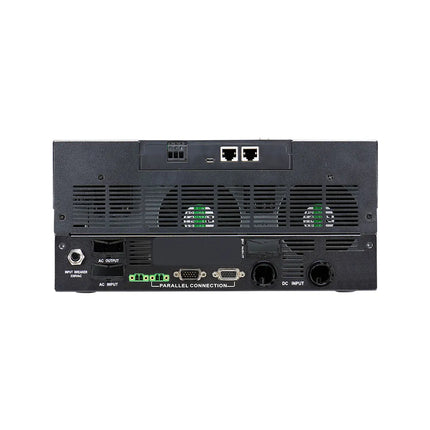 موتوما محوّل طاقة شمسي هجيني Axpert King II Twin بقدرة 6 كيلو‑واط مع مخرجين مزدوجين | نظام 48 فولت