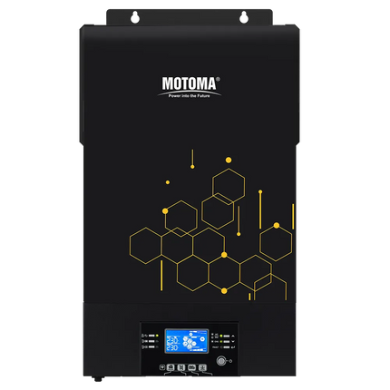 موتوما محوّل طاقة شمسي هجيني Axpert King II Twin بقدرة 6 كيلو‑واط مع مخرجين مزدوجين | نظام 48 فولت