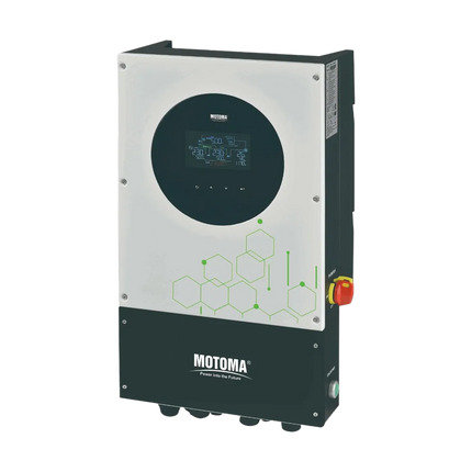 موتوما إنفيني سولار V IV WP TWIN بقدرة 6 كيلو‑واط (محوّل هجيني مقاوم للماء IP65، مخرجين مزدوجين | نظام 48 فولت