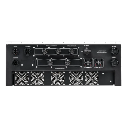 موتوما إنفيني سولار WP TWIN ثلاثي الطور بقدرة 15 كيلو-واط (محوّل/شاحن شمسي هجيني) مع مخرجين مزدوجين | نظام 48 فولت