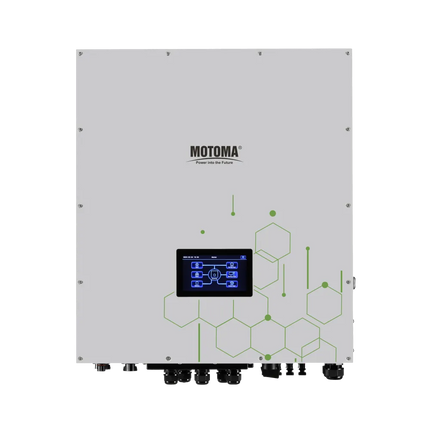 موتوما إنفيني سولار WP TWIN ثلاثي الطور بقدرة 15 كيلو-واط (محوّل/شاحن شمسي هجيني) مع مخرجين مزدوجين | نظام 48 فولت