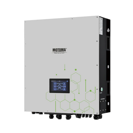 موتوما إنفيني سولار WP TWIN ثلاثي الطور بقدرة 15 كيلو-واط (محوّل/شاحن شمسي هجيني) مع مخرجين مزدوجين | نظام 48 فولت