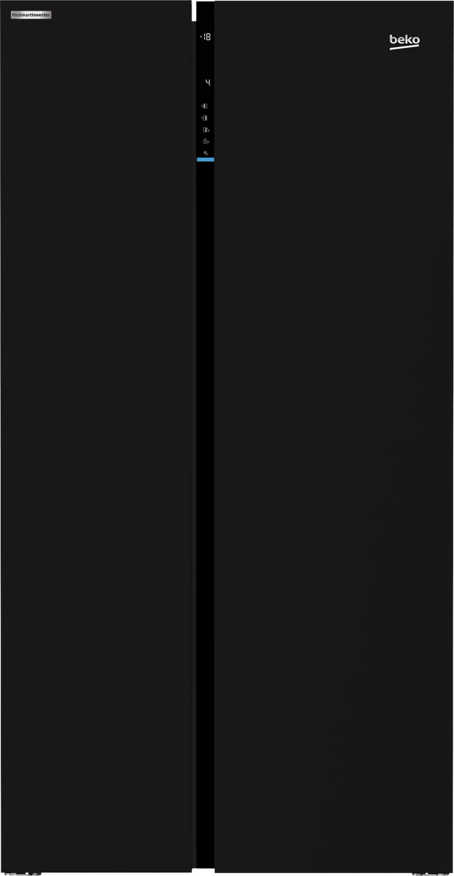 ثلاجة مع فريزر جانبي, 91 سم بيكو | GN164020GB