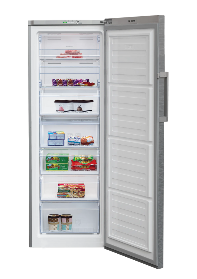 Beko RFNE320L24X Upright Freezer 250L