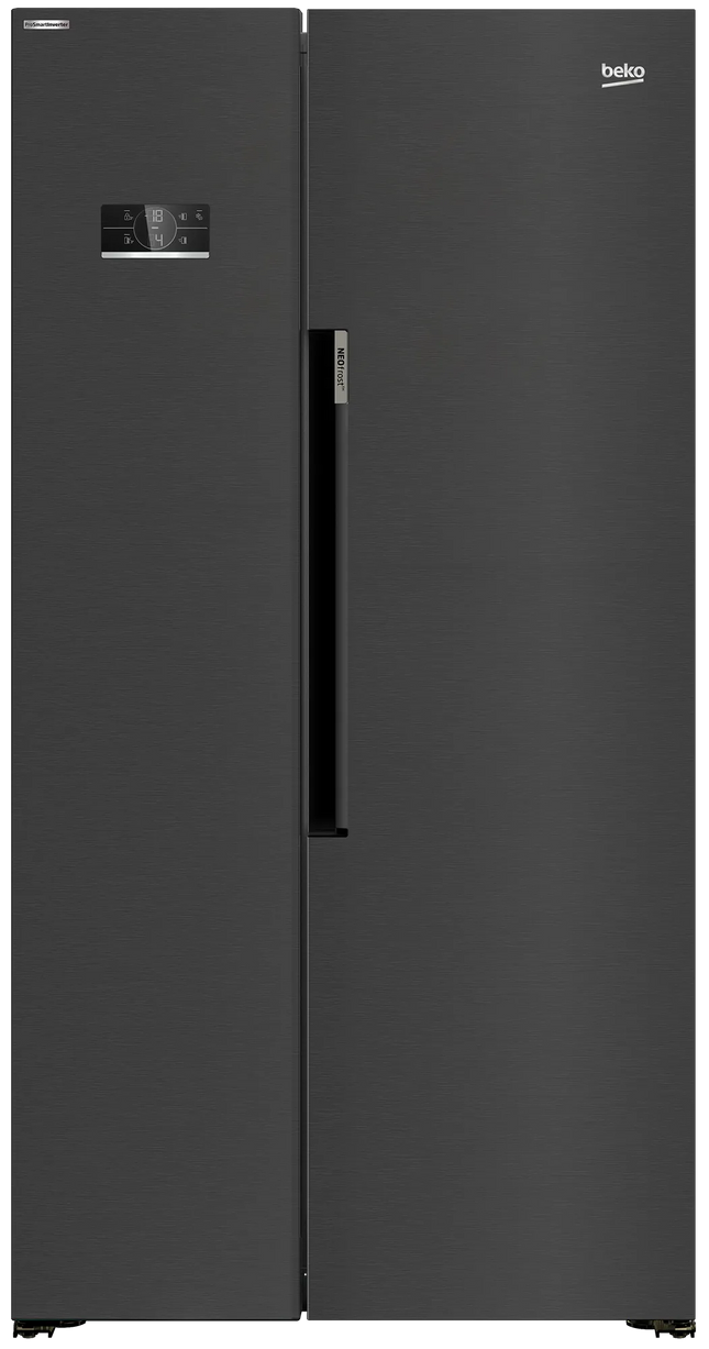 ثلاجة مع فريزر جانبي, 91 سم | GN164022XBR