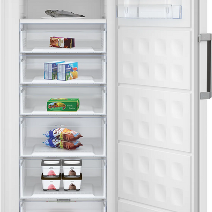 فريزر بيكو 404 لتر طولية RFNE448E35W