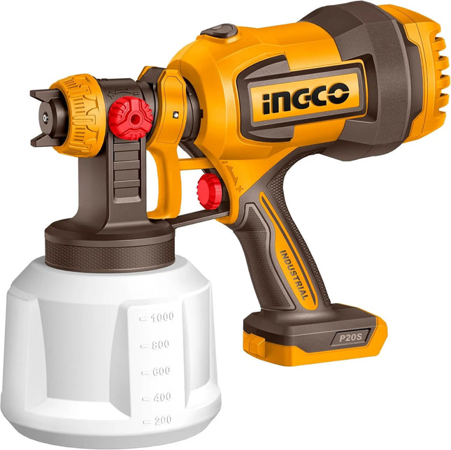 INGCO Cordless Spray Gun 20V | CSGLI2004