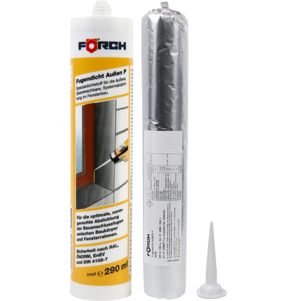 فورش سيلكون عزل خارجي هجين 290 مل | مقاوم للطقس والأشعة UV