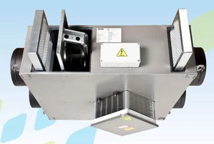 جهاز تهوية BSK BHRS سقفي باسترجاع الحرارة | من 750 إلى 5000 متر مكعب في الساعة