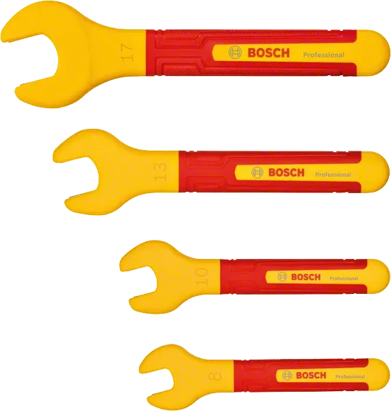 Bosch VDE Spanner Set 4-pc