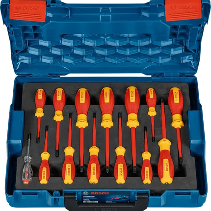 طقم درنفيس VDE مزيج 14 قطعة بوش