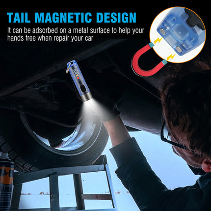 Speras Mini Multifunctional USB‑C Keychain Flashlight | S11