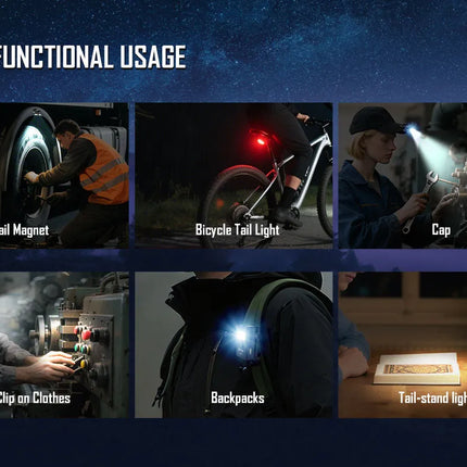 كشاف سبيراس متعدد الوظائف بمشبك 500 لومن | U1