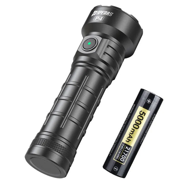 SPERAS 4000LM USB C Flashlight | P4