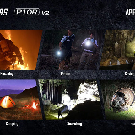 كشاف بحث 10000 لومن USB C سبيراس | P10R V2