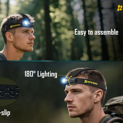 كشاف رأس متعدد 1650 لومن مع فلاتر مغناطيسية سبيراس | SH16