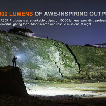 كشاف بحث قابل لإعادة الشحن 10000 لومن فينيكس | LR35R Pro