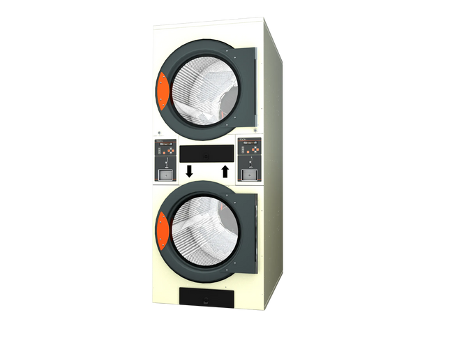 TOLON TRDS 16 Double Industrial Tumble Dryer | 36.5 Kg × 2 Capacity