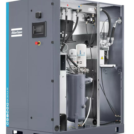 كمبريسر هواء لولبي ثنائي السرعة 4-13 بار أطلس كوبكو | GA FLX