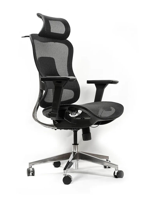 HIGHMOON Max Ergonomic Chair Black | 360 High Back Mesh Multi Function