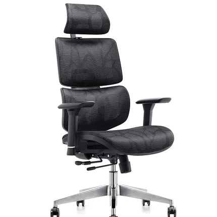 كرسي HIGHMOON Code مريح أسود جمب بلاك | ظهر عالي شبكي متعدد الوظائف