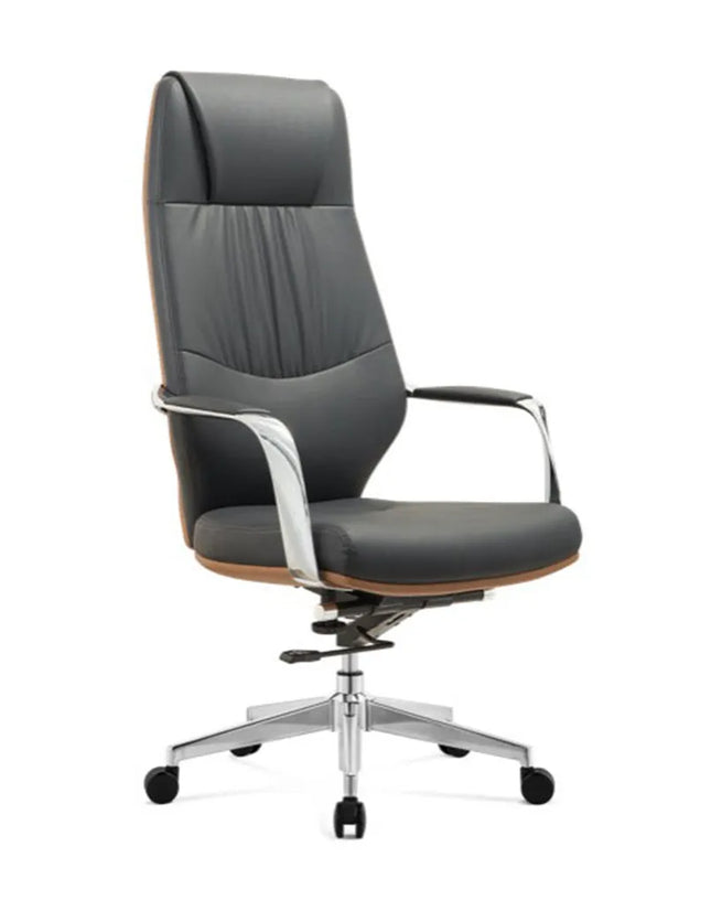 HIGHMOON Kylo Executive Chair | High Back Leatherette with Memory Foam
