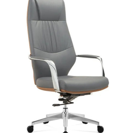 HIGHMOON Kylo Executive Chair | High Back Leatherette with Memory Foam