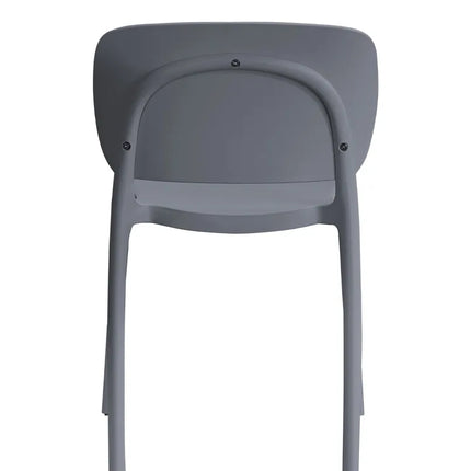 HIGHMOON Glee Dining Chair | Stackable Polypropylene Chair for Indoor & Outdoor Use
