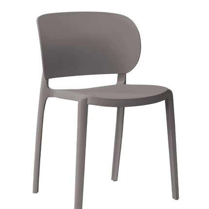 HIGHMOON Glee Dining Chair | Stackable Polypropylene Chair for Indoor & Outdoor Use