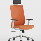 White / Orange