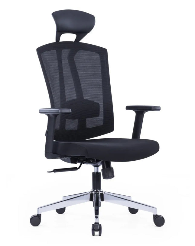 HIGHMOON Amy Ergonomic Chair | Executive Ergonomic High‑Back Chair with Adjustable Headrest