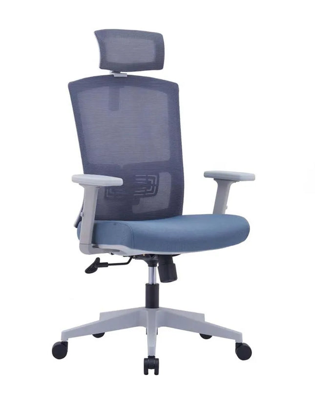 HIGHMOON Verge Executive Chair Grey | High Back Mesh Executive Office Chair
