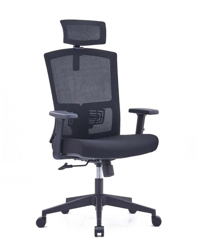 HIGHMOON Verge Executive Chair Black | High Back Mesh Executive Office Chair